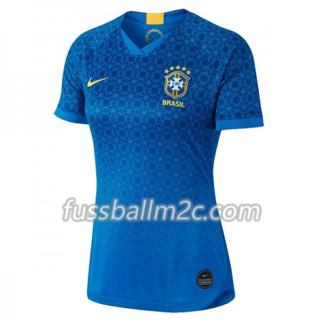 Fußballtrikots Brasilien Auswärts Trikotsatz Frauen-Weltmeisterschaft 2019